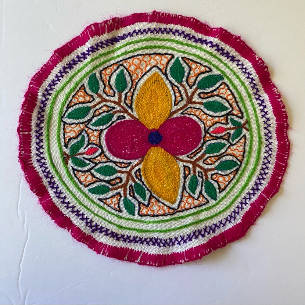 Shipibo Embroidery Tapestry | Ayahuasca Ceremony | Amazonas | Peru